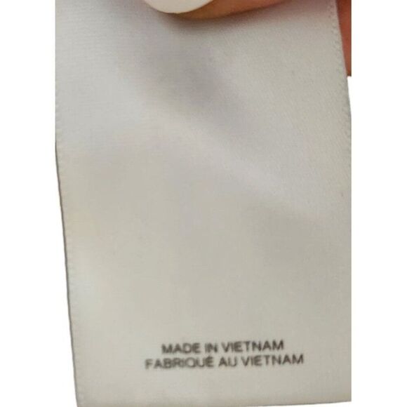 Vintage 90s Express Long Sleeve Body Con Backless Rhinestone Velvet Dress Women - Picture 6 of 7